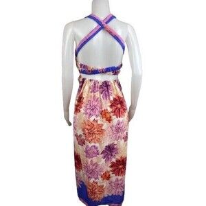 F. Yumi Kim Women Dress Size XS Floral Sleeveless Square Neck